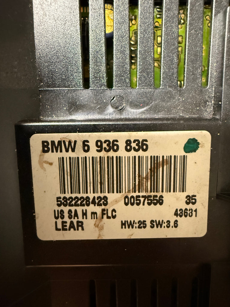 BMW E46 OEM Headlight Fog Light Switch with Dimmer 61.31-6 936 836