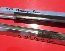 BMW E28 535is 528e Factory Chrome Door Trim Interior Rear Door Pair 81-88 USED