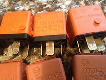 BMW E28 E30 E32 750 325 525 535 BOSCH 0332014456 Relays Lot of 20 Orange 4-Prong