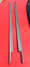 BMW E28 535is 528e Factory Chrome Door Trim Interior Rear Door Pair 81-88 USED