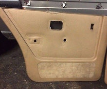 BMW E28 Tan Rear Door Panel Cards Pair 535is 524 533 528e 86 87 88 M20 M21 M30