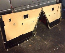 BMW E28 Tan Rear Door Panel Cards Pair 535is 524 533 528e 86 87 88 M20 M21 M30