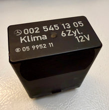 1987-1993 MERCEDES-BENZ Klima 6Zyl. 12V RELAY 002 545 13 05 OEM 05 9952 11