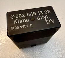 1987-1993 MERCEDES-BENZ Klima 6Zyl. 12V RELAY 002 545 13 05 OEM 05 9952 11