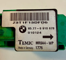 Genuine BMW - Temic MRSA4- WP - Center Sensor - Part Number 65-77-6-910-678