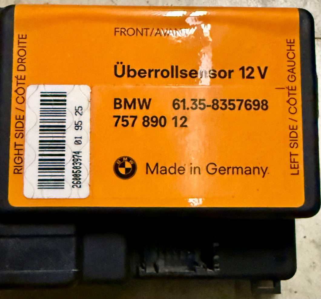 BMW E36 Convertible  E36 325ic 320ic 318ic Roll Over Sensor Module 61358357698