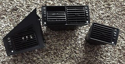 BMW E28 528E 535I M5 Left, Right, Center A/C Air Vents Airvents with Screws