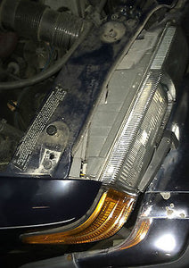 Mercedes W126 Headlight, Turn Signal, Wiper Motor Assembly w Trim Complete Right