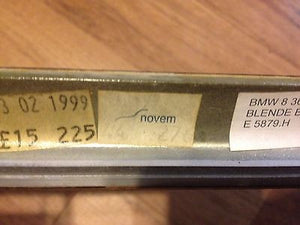 BMW E38 99-01 740i 740iL Cassette Navigation NUSSBAUM Wood Trim Cover Face 2.99