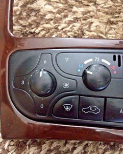 01-04 Mercedes W203 C320 A/C Heater Climate Control Unit + Hazard + Seat Switch